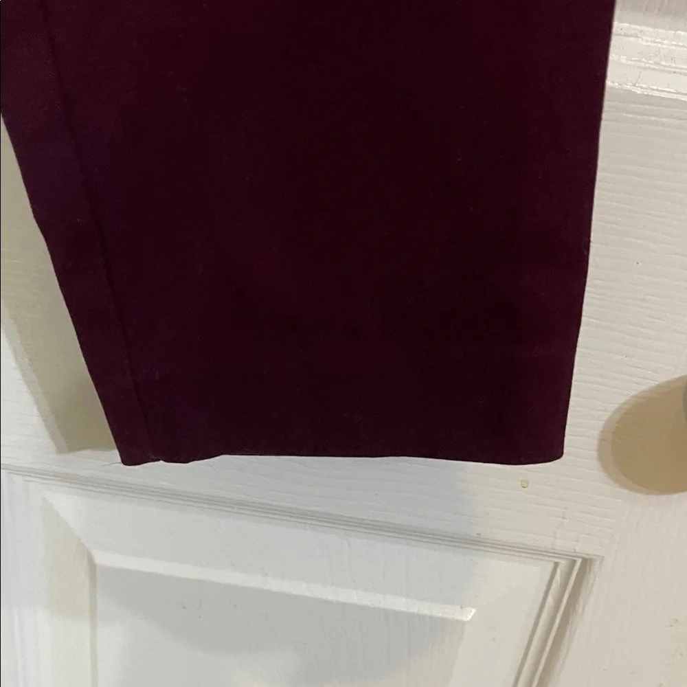NWT GAP Women's Deep Burgundy skinny Ankle Jeans size 6 - Picture 5 of 9